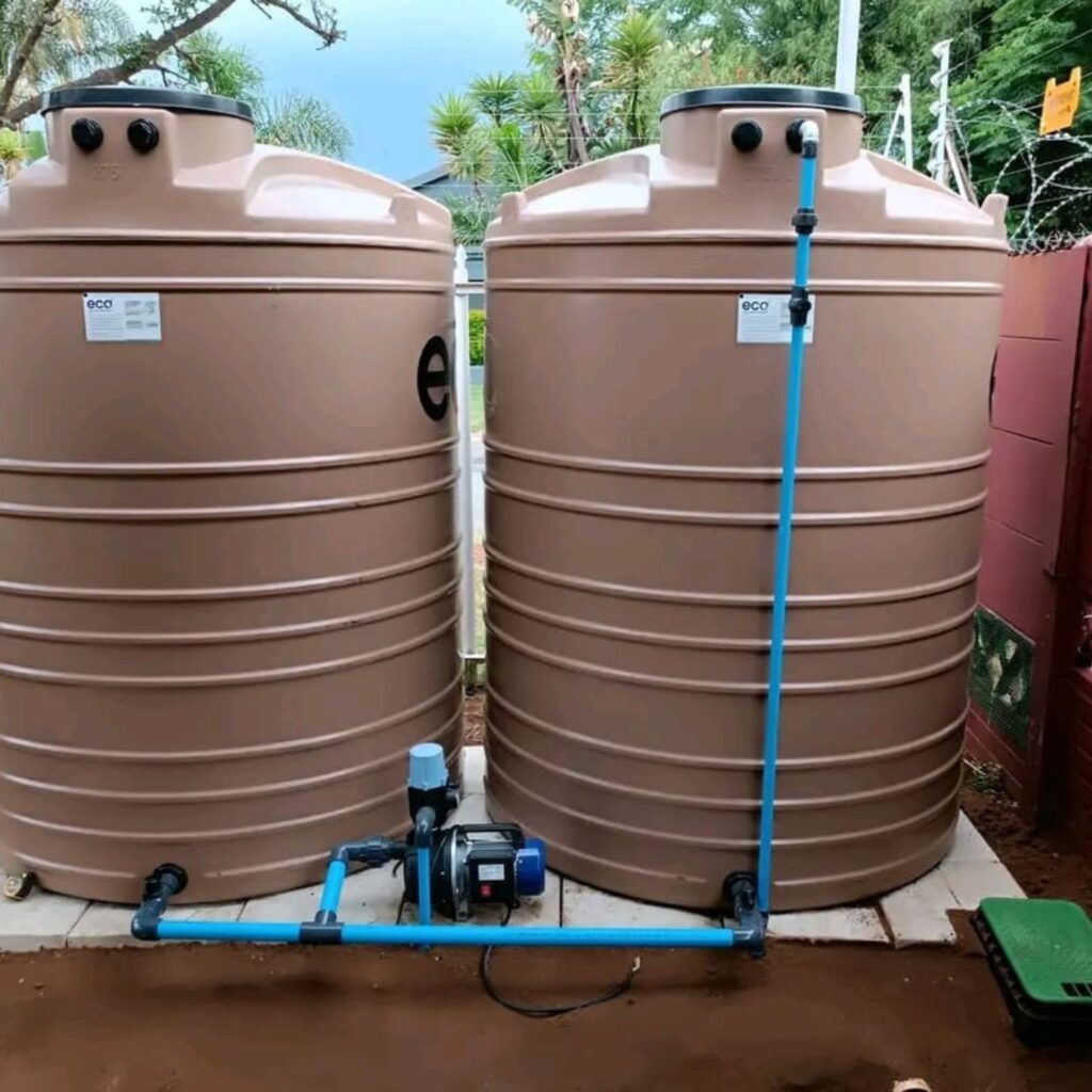 water backup systems